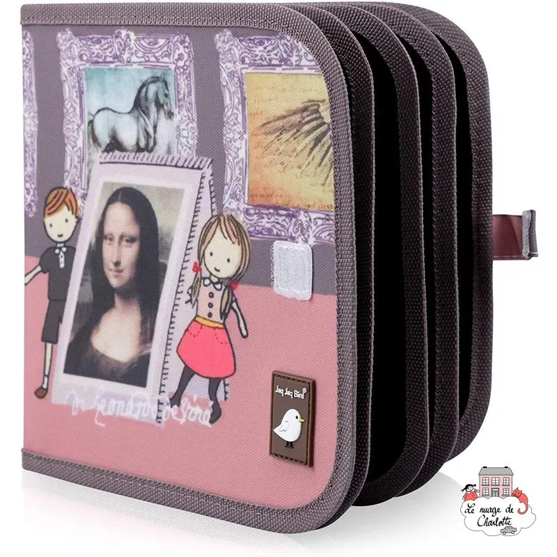 Color it & Go - Da Vinci - JJB-CCB-DAV - Jaq Jaq Bird - Drawing boards and slates - Le Nuage de Charlotte