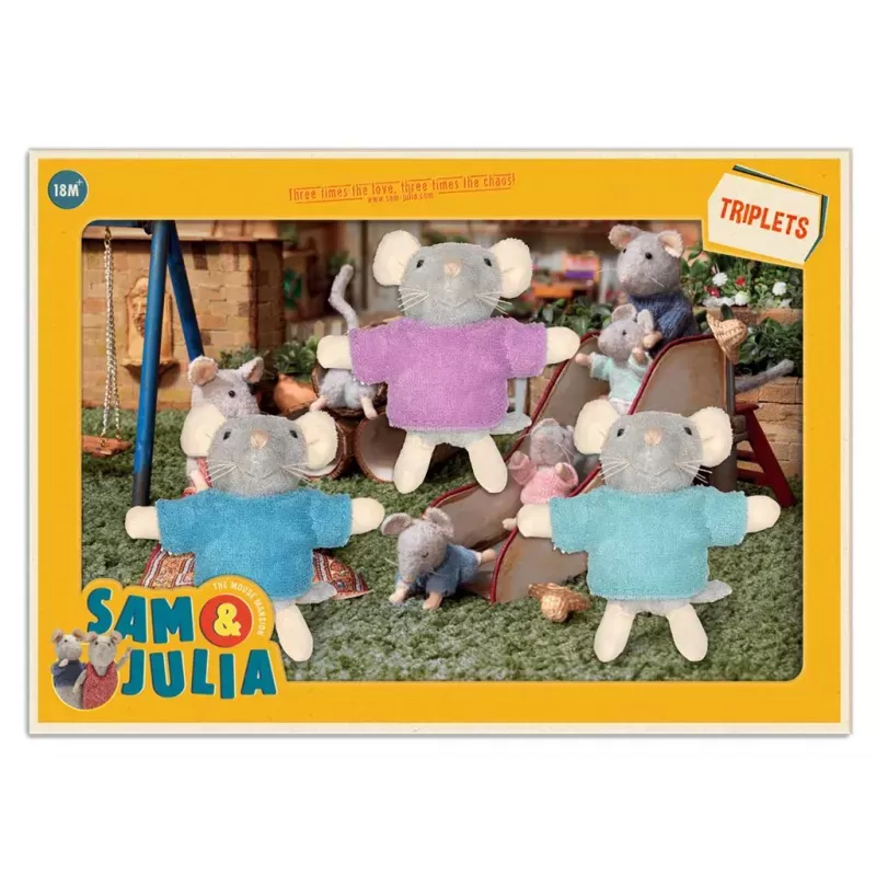 Sam & Julia - Triplés - TMM-MH03012 - The Mouse Mansion Company - Sam & Julia - Le Nuage de Charlotte