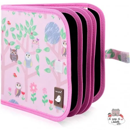 Doodle it & Go - Owls - JJB-CBK-TO - Jaq Jaq Bird - Drawing boards and slates - Le Nuage de Charlotte