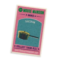 Sam & Julia - Minis - Saucepan - TMM-MH11004 - The Mouse Mansion Company - Sam & Julia - Le Nuage de Charlotte