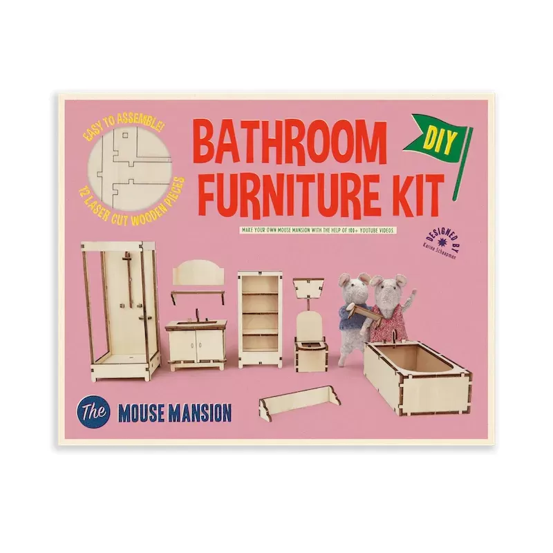 Sam & Julia - Bathroom furniture kit - TMM-MH02010 - The Mouse Mansion Company - Sam & Julia - Le Nuage de Charlotte