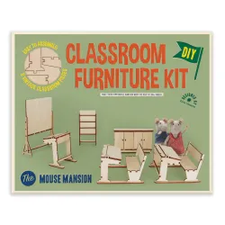 Sam & Julia - Classroom furniture kit - TMM-MH02018 - The Mouse Mansion Company - Sam & Julia - Le Nuage de Charlotte