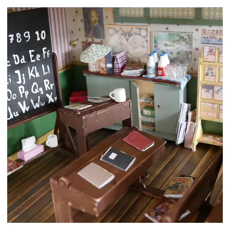 Sam & Julia - Classroom furniture kit - TMM-MH02018 - The Mouse Mansion Company - Sam & Julia - Le Nuage de Charlotte