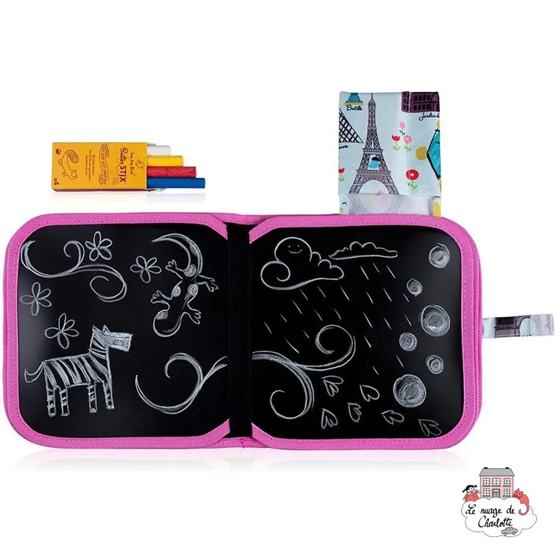 Doodle it & Go - Paris - JJB-CBK-Paris - Jaq Jaq Bird - Drawing boards and slates - Le Nuage de Charlotte