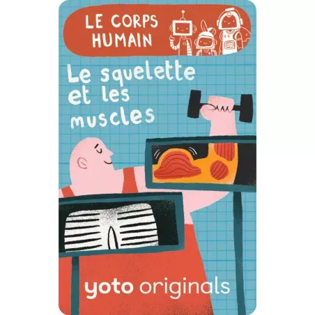 Yoto - Explorobots : Le corps humain - YOT-CRSTXX01514 - Yoto - Audiothèque Yoto - Le Nuage de Charlotte