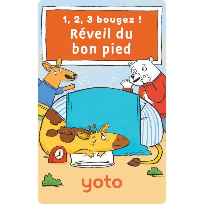 Yoto - 1, 2, 3, bougez! - YOT-CRSTXX01454 - Yoto - Yoto Audio Library - Le Nuage de Charlotte