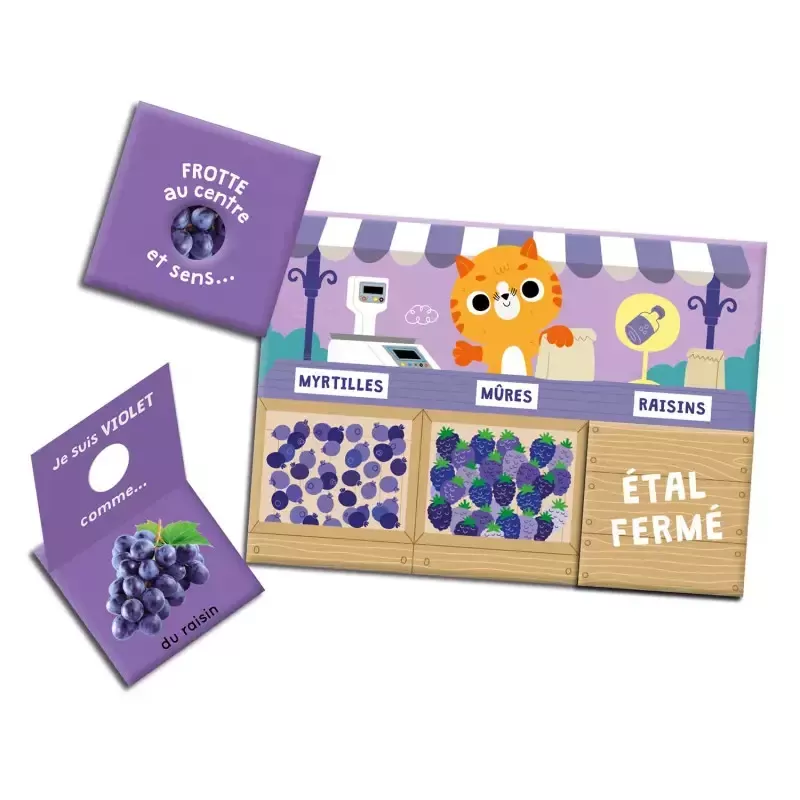 Mon premier jeu des odeurs et des couleurs - AUZ-9791039517379 - Editions Auzou - Jeux de société - Le Nuage de Charlotte