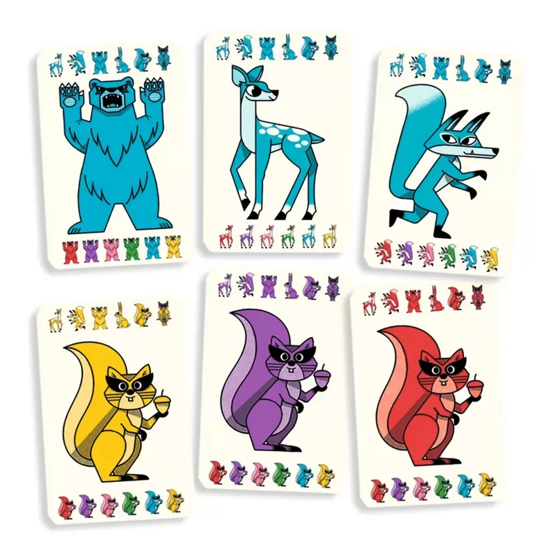 Mix Family - DJE-DJ05083 - DJECO - Playing Cards - Le Nuage de Charlotte