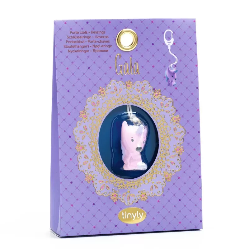 Tinyly Gala Key Ring - DJE-DJ06997 - DJECO - Jewelry and jewel box - Le Nuage de Charlotte
