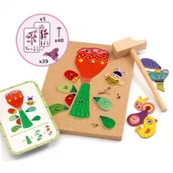 Tap tap Garden - DJE-DJ06643 - DJECO - Toys to assemble - Le Nuage de Charlotte