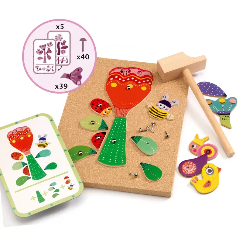Tap tap Garden - DJE-DJ06643 - DJECO - Toys to assemble - Le Nuage de Charlotte