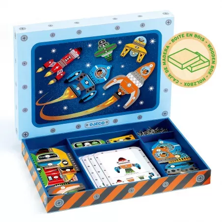 Tap tap Space - DJE-DJ06642 - DJECO - Toys to assemble - Le Nuage de Charlotte