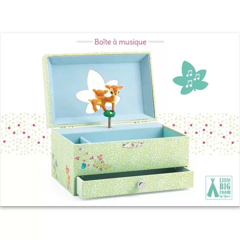The fawn's song - DJE-DJ06598 - DJECO - Jewelry and jewel box - Le Nuage de Charlotte