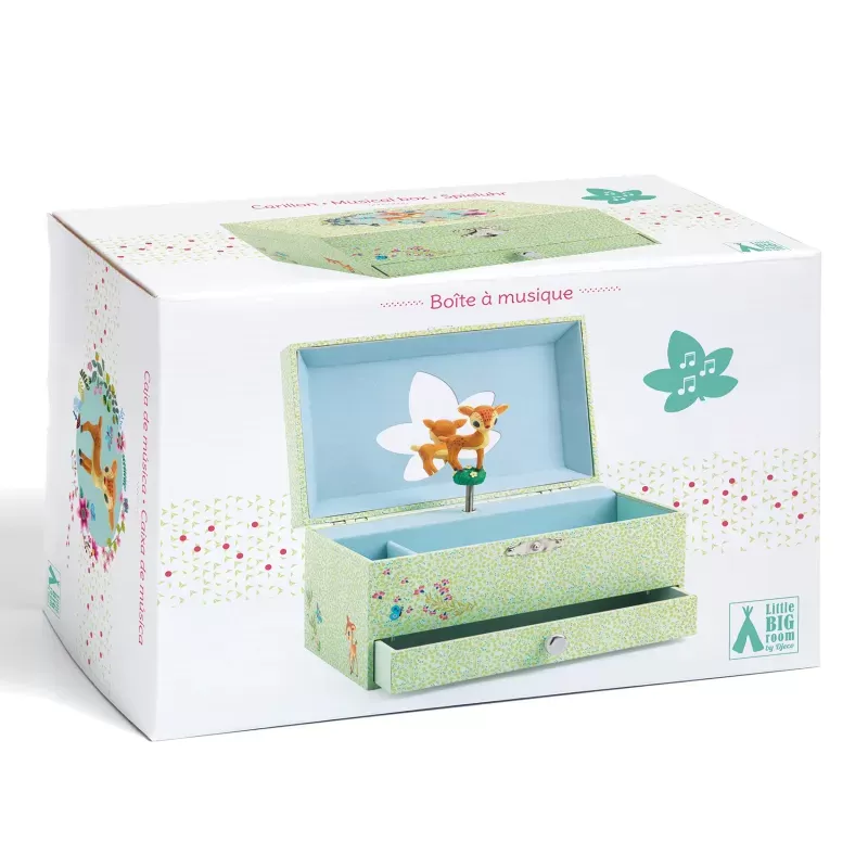 The fawn's song - DJE-DJ06598 - DJECO - Jewelry and jewel box - Le Nuage de Charlotte