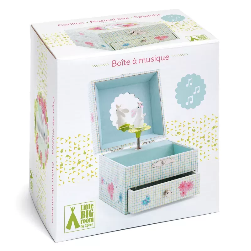 Sweet rabbit's song - DJE-DJ06596 - DJECO - Jewelry and jewel box - Le Nuage de Charlotte