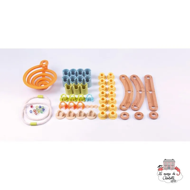 Circuit de Billes - Base - BBP-6149601 - Bamboo Planet - Circuits de billes - Le Nuage de Charlotte