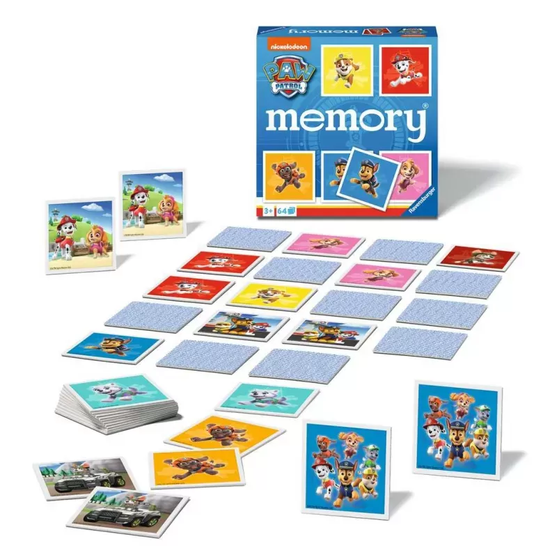 Memory - Pat Patrouille - RAV-273782 - Ravensburger - pour les plus petits - Le Nuage de Charlotte