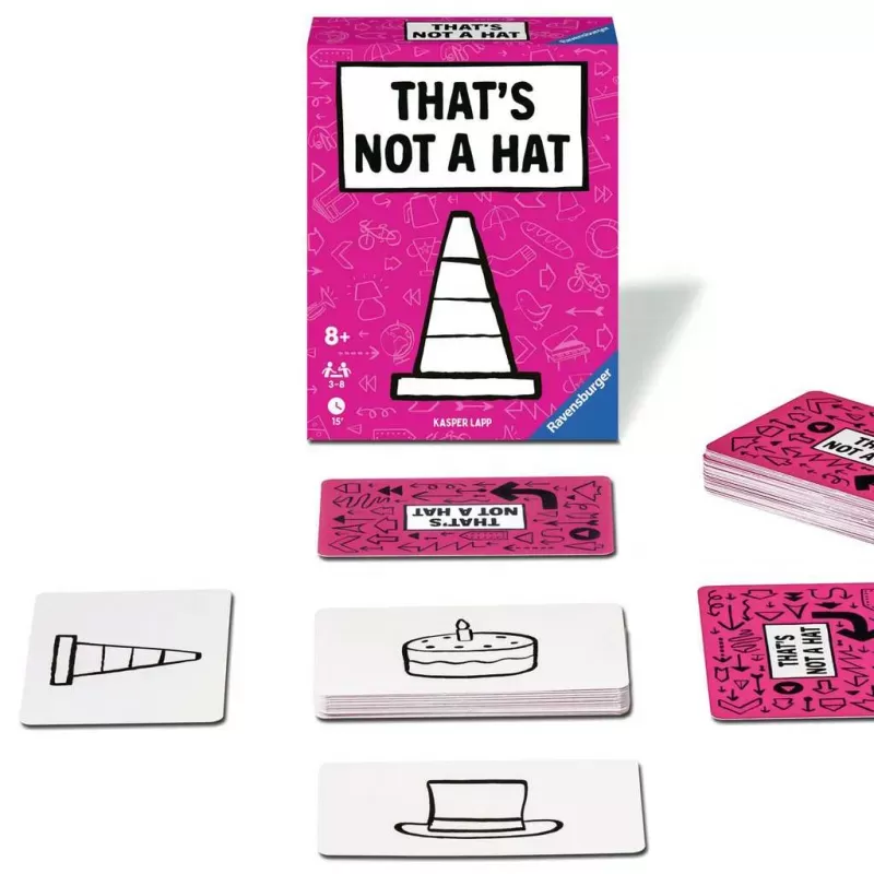 That's not a hat - RAV-209545 - Ravensburger - Jeux de cartes - Le Nuage de Charlotte