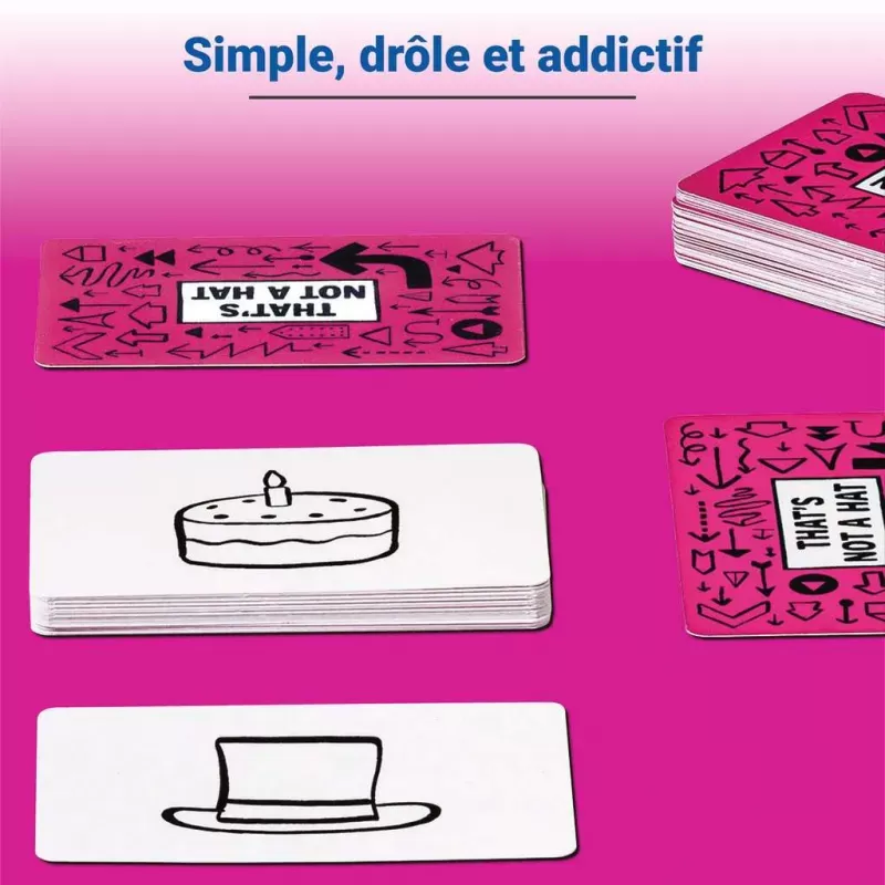 That's not a hat - RAV-209545 - Ravensburger - Jeux de cartes - Le Nuage de Charlotte