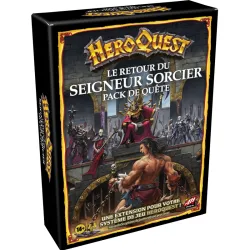 Hero Quest - Le Retour du Seigneur Sorcier - Pack de quête - HAS-F4193 - Hasbro - Jeux de société - Le Nuage de Charlotte