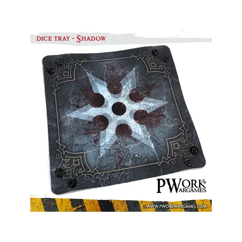 Dice Tray - Shadow - PWW-DT00700N - PWork Wargames - Dices, bags and other accessories - Le Nuage de Charlotte