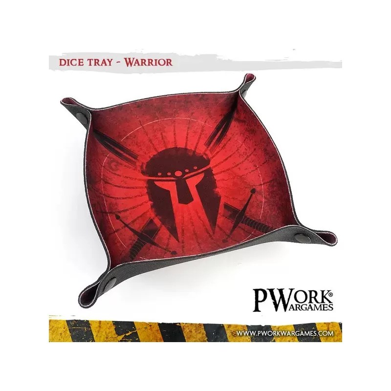 Dice Tray - Warrior - PWW-DT00900N - PWork Wargames - Dices, bags and other accessories - Le Nuage de Charlotte