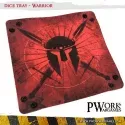 Dice Tray - Warrior - PWW-DT00900N - PWork Wargames - Dices, bags and other accessories - Le Nuage de Charlotte