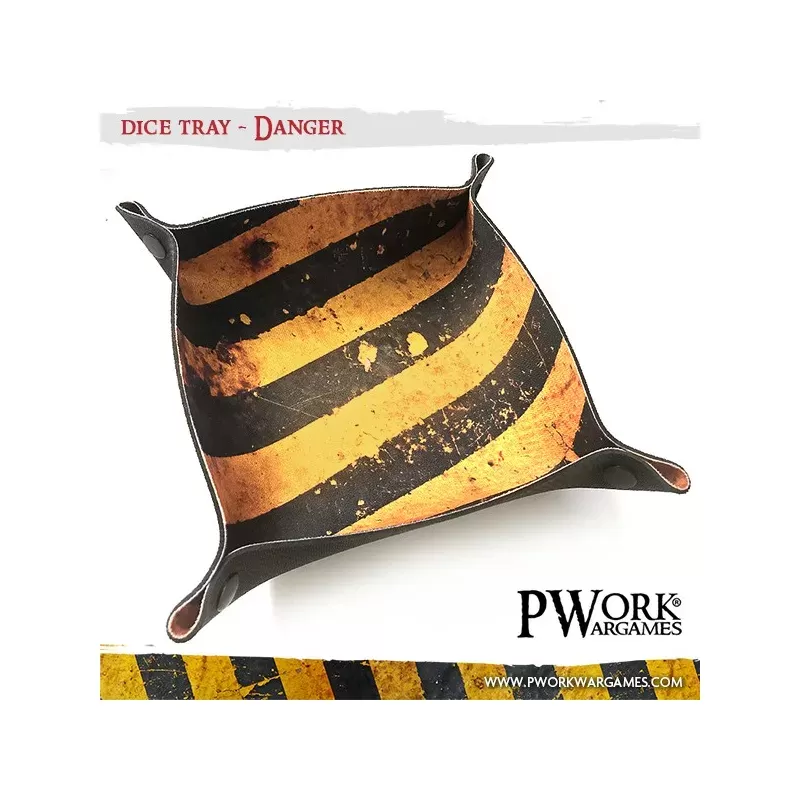 Dice Tray - Danger - PWW-DT00100N - PWork Wargames - Dices, bags and other accessories - Le Nuage de Charlotte