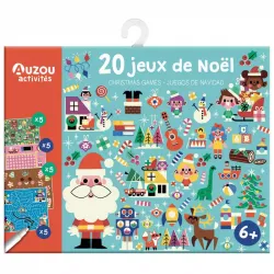 Ma pochette de jeux - 20 jeux de noël - AUZ-9782733885567 - Editions Auzou - Jeux solo - Le Nuage de Charlotte