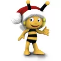 Maya avec bonnet de noël - SCH-27007-🔵 - Schleich - Figurines et accessoires - Le Nuage de Charlotte