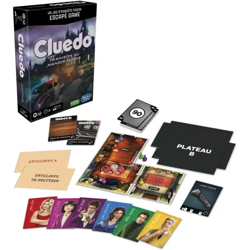 Cluedo Trahison au Manoir Tudor - HAS-F5699 - Hasbro - Board Games - Le Nuage de Charlotte