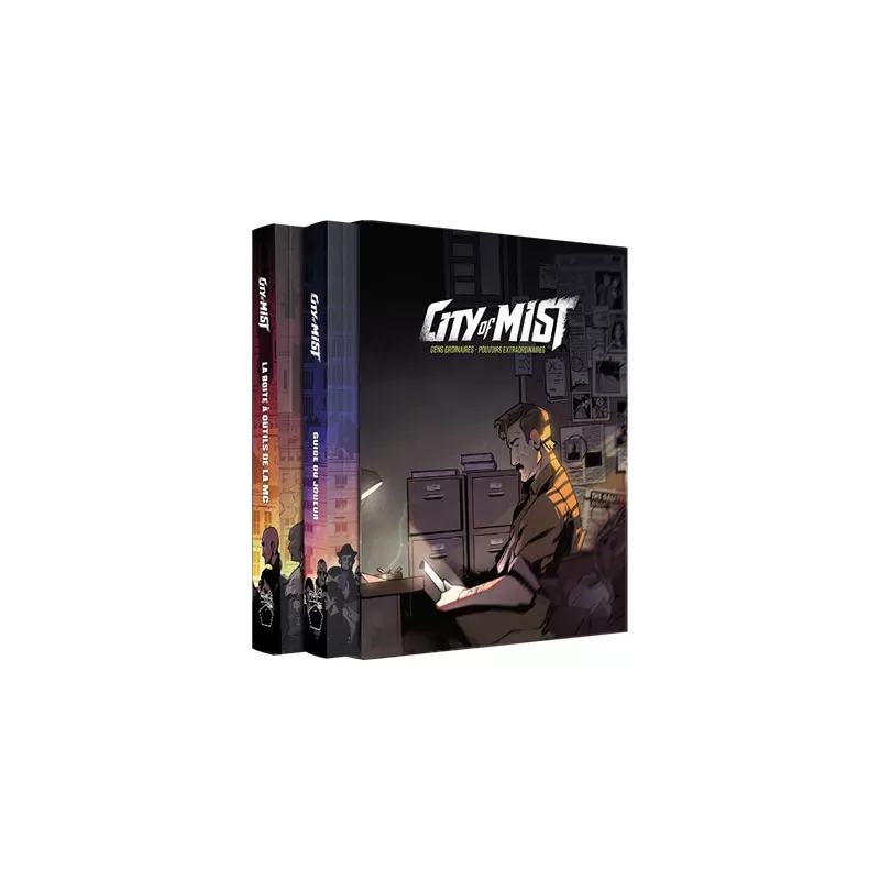 City of Mist - Livres de bases - BARB-BARCIT02FR - Barbu Inc - Role-Playing Games - Le Nuage de Charlotte