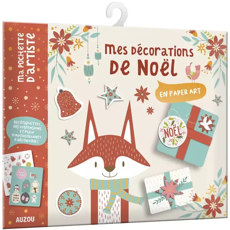 Mes décorations de Noël - AUZ-9782733883952 - Editions Auzou - Kits Créatifs - Le Nuage de Charlotte