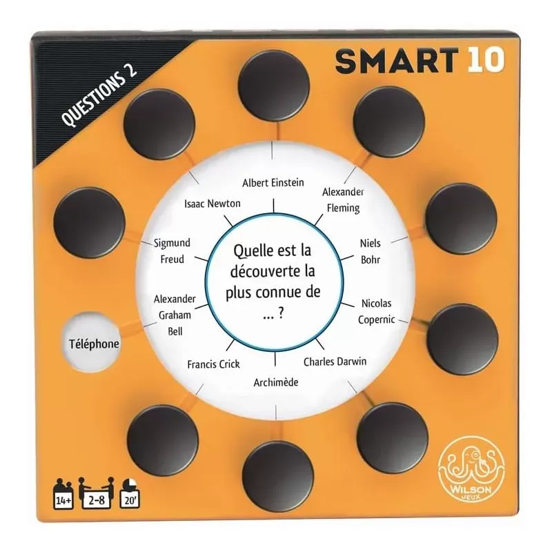 Smart10 Recharge Question - WILS-MA009 - Wilson Jeux - Jeux de société - Le Nuage de Charlotte