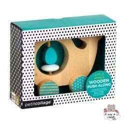 Wooden Push Along "Whale" - PTC-5074388 - Petit Collage - Push along - Le Nuage de Charlotte