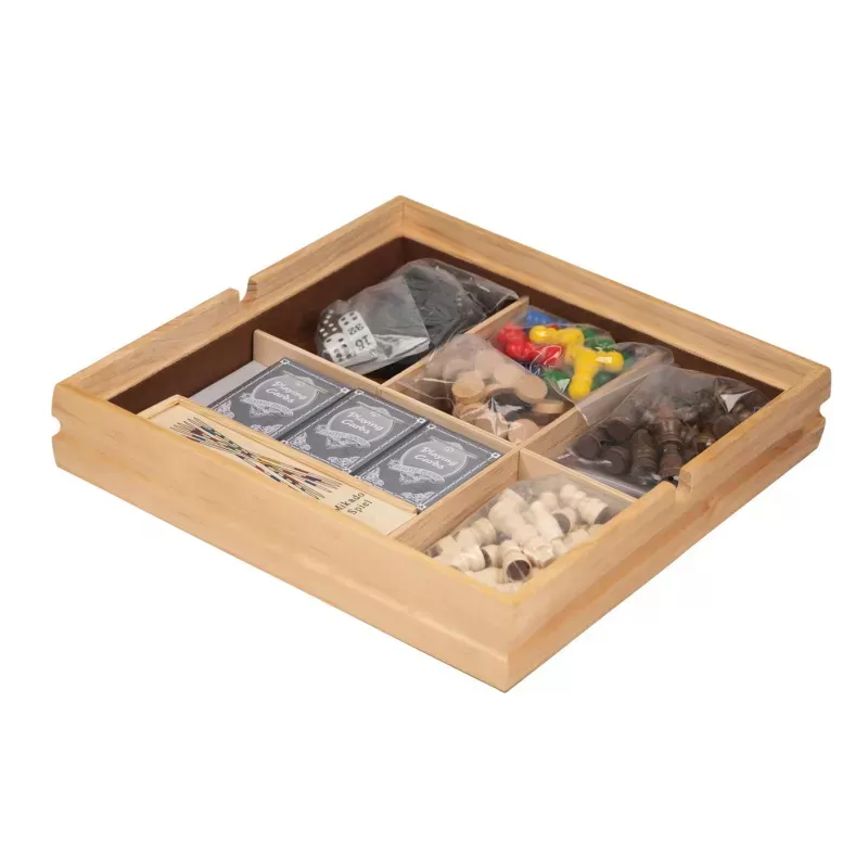 Wooden Game Compendium 10 - PHIL-9960 - Philos - Board Games - Le Nuage de Charlotte