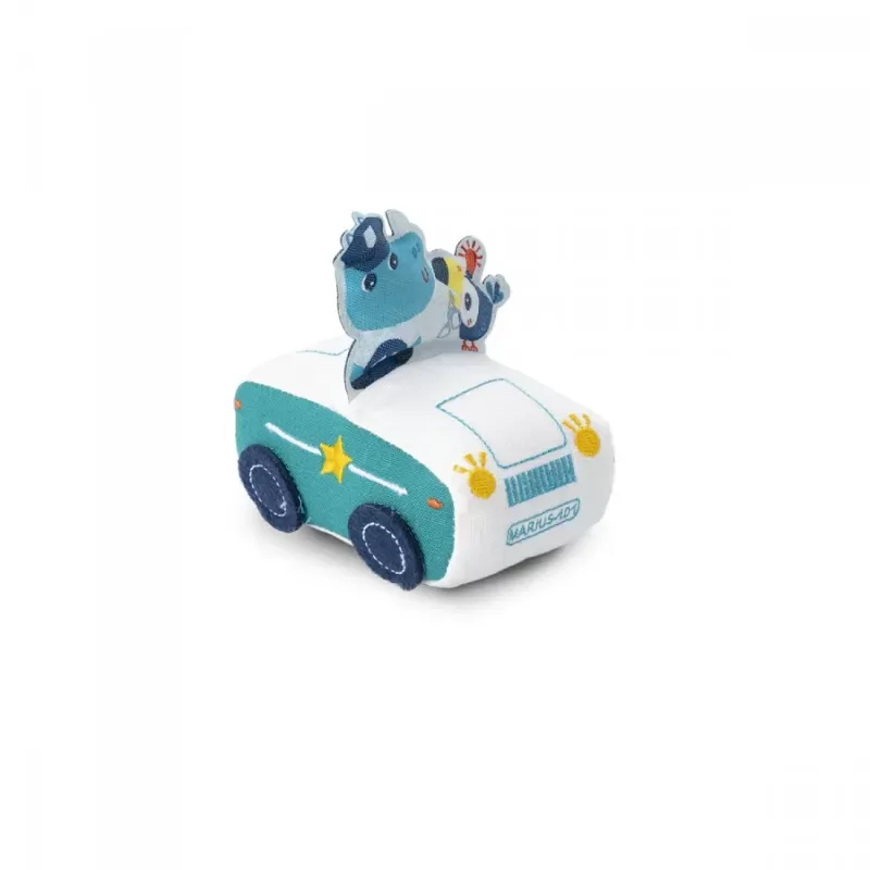 Voiture à friction Marius le rhinoceros - LILI-83440 - Lilliputiens - Voitures, camions, etc. - Le Nuage de Charlotte