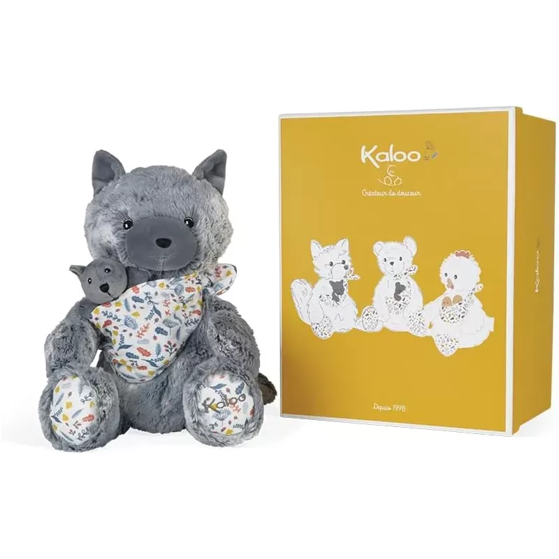Kaloo - Plush Maman Louve Louise - KLO-K971000 - Kaloo - Baby Comforter - Le Nuage de Charlotte