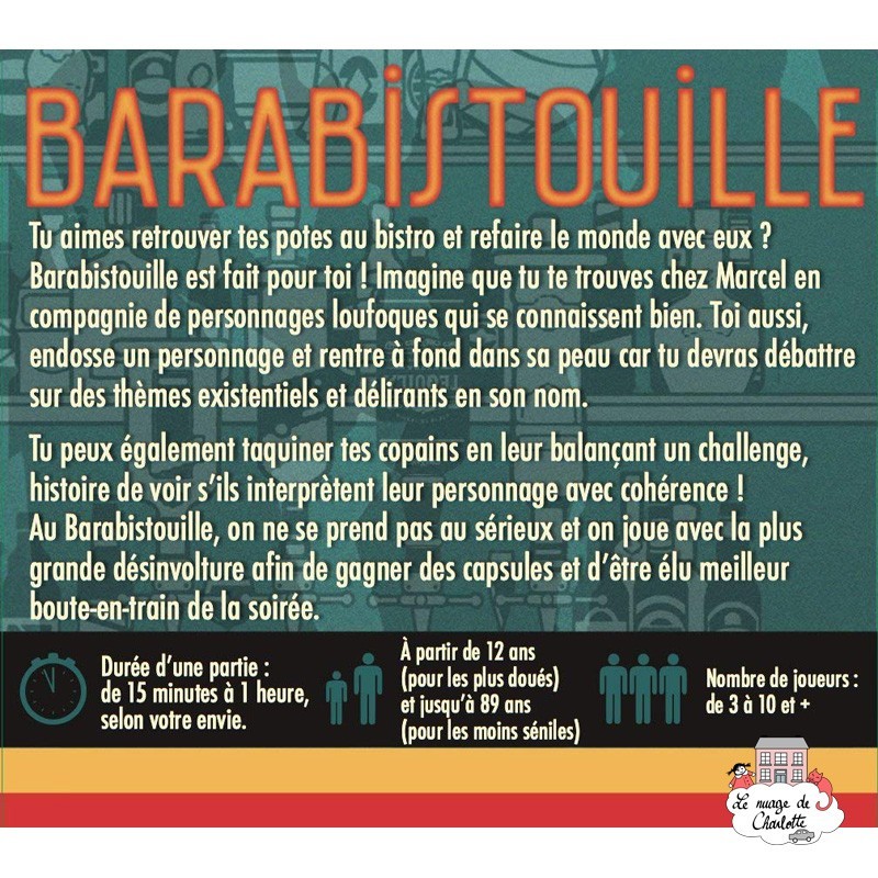 Barabistouille - EDH-HIB41000 - Editions du Hibou - Board Games - Le Nuage de Charlotte