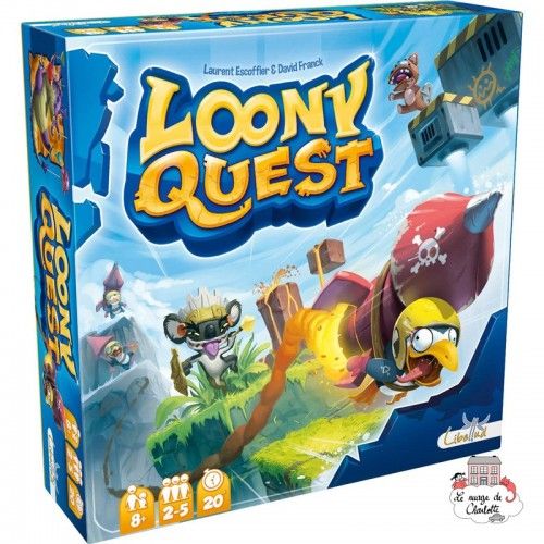 Loony Quest - LIB-930076FRNL - Libellud - Jeux de société - Le Nuage de Charlotte