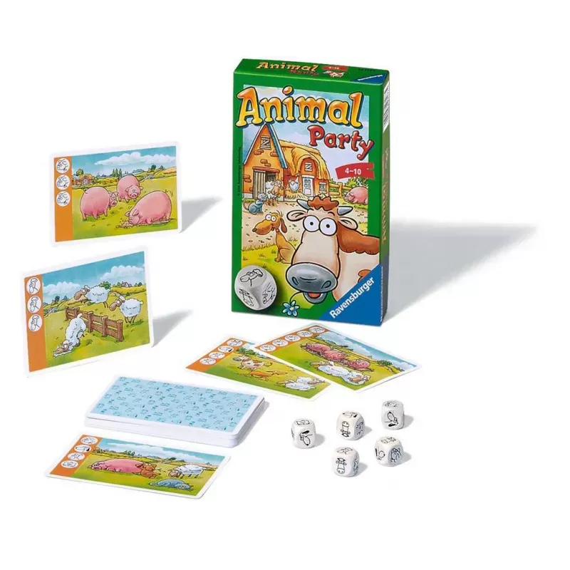Animal Party - RAV-231775 - Ravensburger - Board Games - Le Nuage de Charlotte