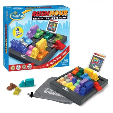 Rush Hour - THI-764365 - ThinkFun - Jeux de logique - Le Nuage de Charlotte