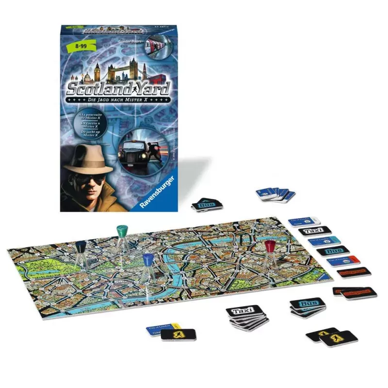 Scotland Yard - RAV-233816 - Ravensburger - Board Games - Le Nuage de Charlotte