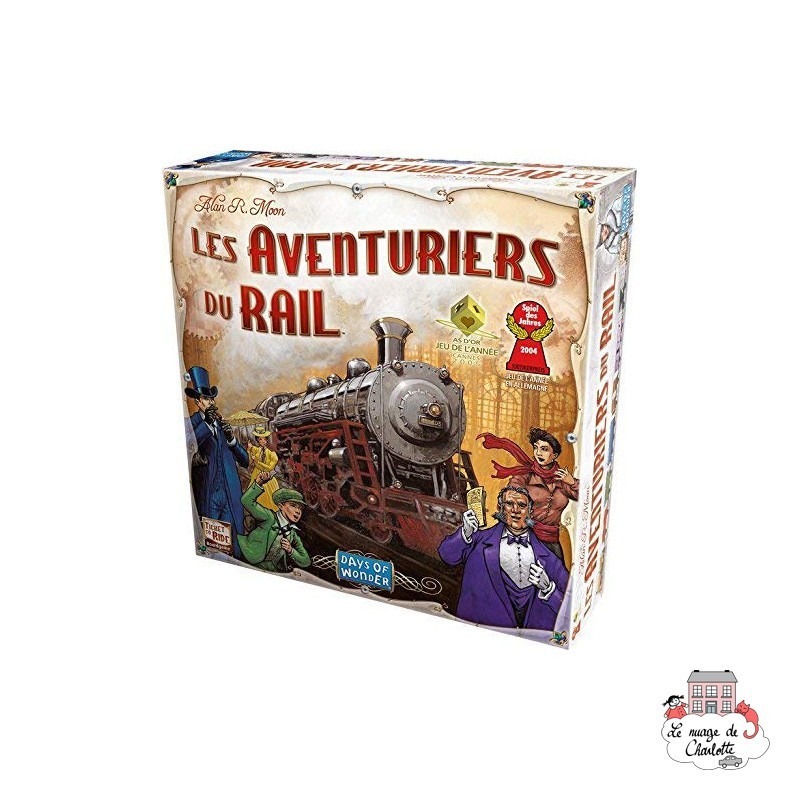 Les Aventuriers du Rail - DOW-7517 - Days of Wonder - Board Games - Le Nuage de Charlotte