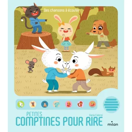 Petites Comptines pour rire - MILA-9782745959478 - Milan - Preschool - Le Nuage de Charlotte