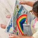 Mon Petit Journal - Animaux de la ferme - CRIN-3760262412313 - Jo and Nic's Crinkly Cloth Books - Jouets d'activité - Le Nuag...