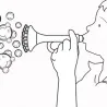 Multi Trompette à Bulles - PUST-869-555 - Pustefix - Les bulles - Le Nuage de Charlotte
