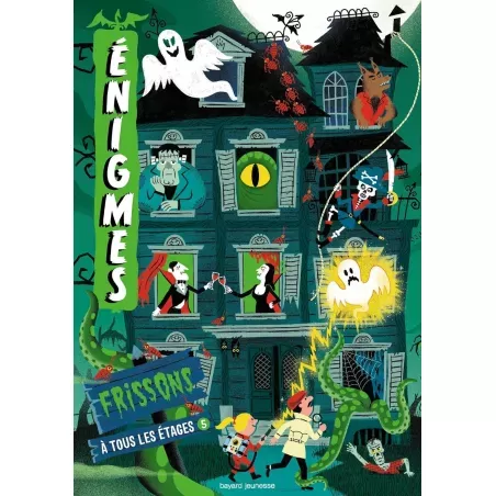 Enigmes à tous les étages T5 FRISSONS - BAYA-9782747088664 - Bayard - Activity Books - Le Nuage de Charlotte