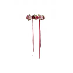 Couronne de fleurs, rose foncé - GPR-11320 - Great Pretenders - Bijoux - Le Nuage de Charlotte