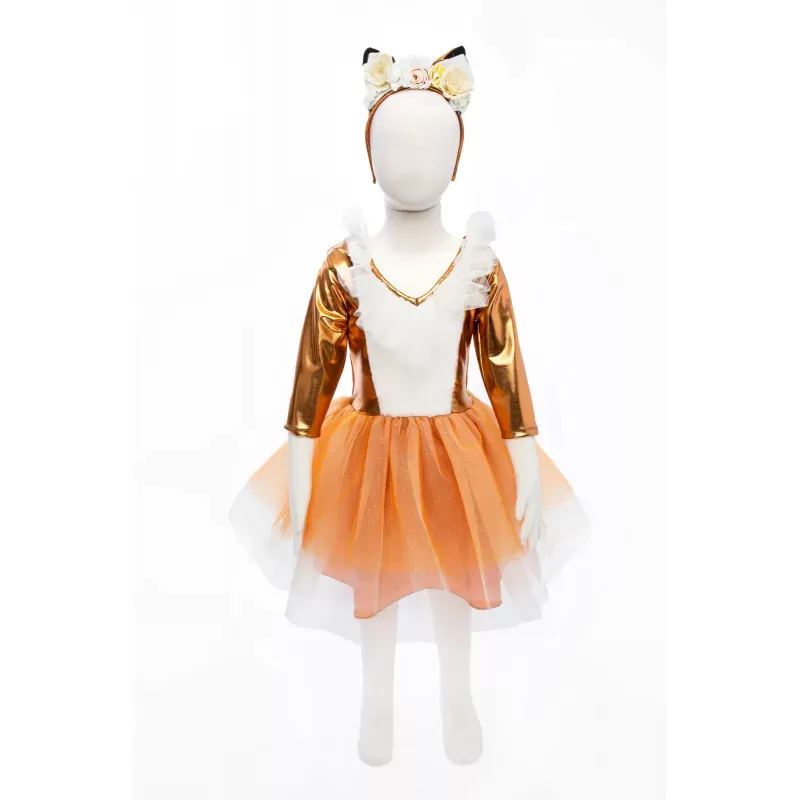 Woodland Fox Dress with Headpiece - GPR-31673-5-7 - Great Pretenders - Disguises - Le Nuage de Charlotte